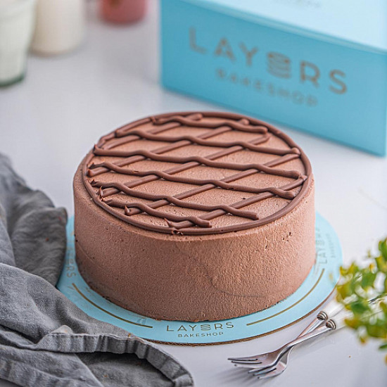 Chocolate Mousse Cake Layer