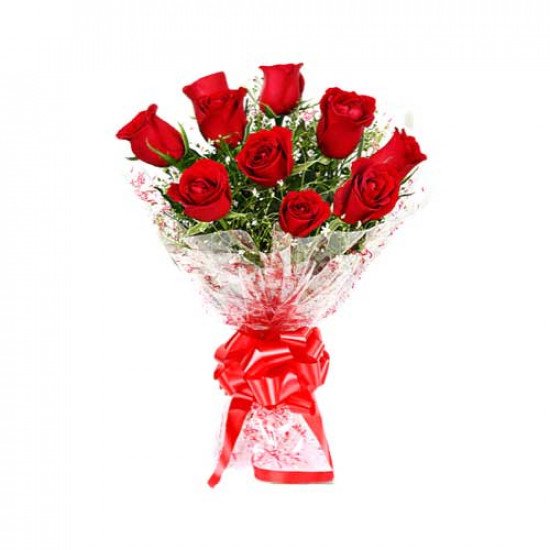 12 Red Roses Bouquet