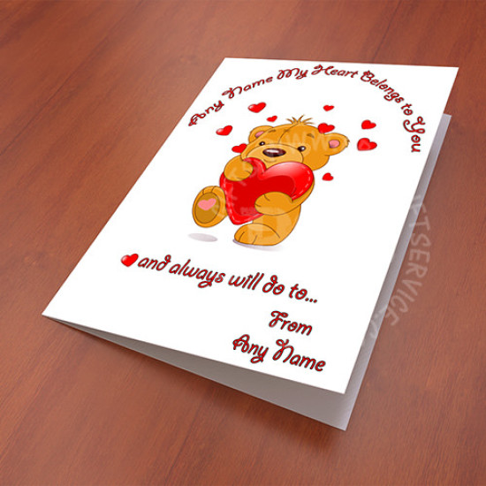 My Heart Belongs to You Card