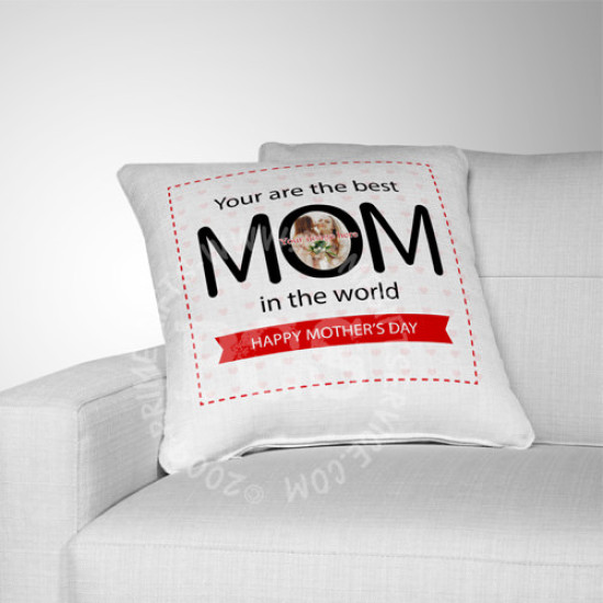 Best Mom Ever Image Cushion