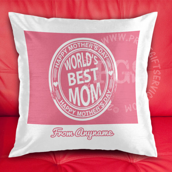 Best Mom Stamp Cushion