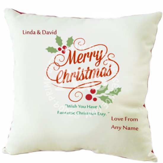 Merry Christmas Cushion