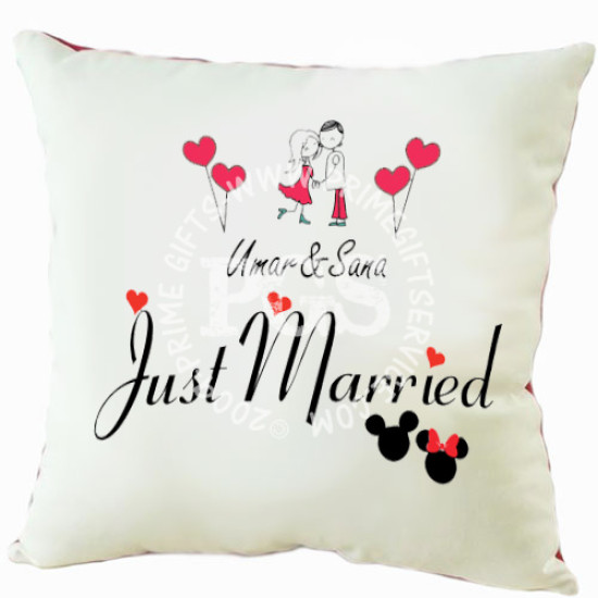 Cushion for Just Married Couple