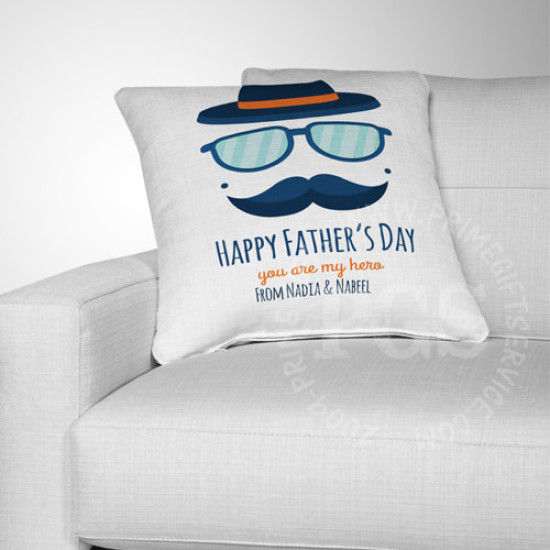 You are my Hero Dad Cushion