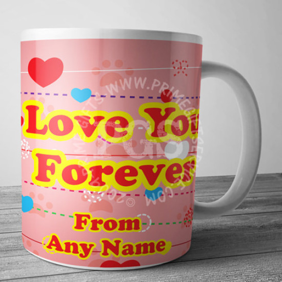 Love You Forever Personalised Mug