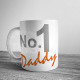 No. 1 Daddy Personlised Mug
