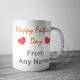 No. 1 Daddy Personlised Mug