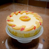 Armeen Bakers Lemon and Peach Cake 2Lbs