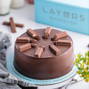 Kit Kat Cake from Layers Bake Shop Kit Kat Cake from Layers Bake Shop