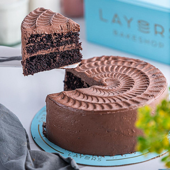 Milky Malt Cake from Layers Bake Shop Milky Malt Cake from Layers Bake Shop