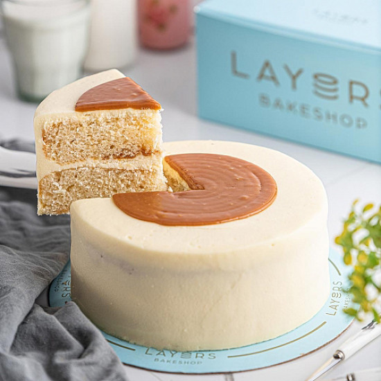 Salted Caramel Cake from Layers Bake Shop Salted Caramel Cake from Layers Bake Shop