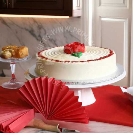 Tehzeeb Bakers Red Velvet Cake 2Lbs Tehzeeb Bakers Red Velvet Cake 2Lbs