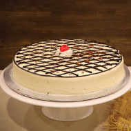 Tehzeeb Bakers Vanilla Chocolate Fudge Cake - 2 Lbs