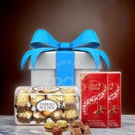 Lindt Lindor with Ferrero Rocher