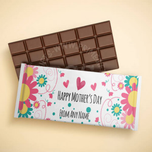 Happy Mothers Day Personalised Chocolate Bar Happy Mothers Day Personalised Chocolate Bar