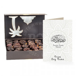 Ajwa Dates with Ramadan Card