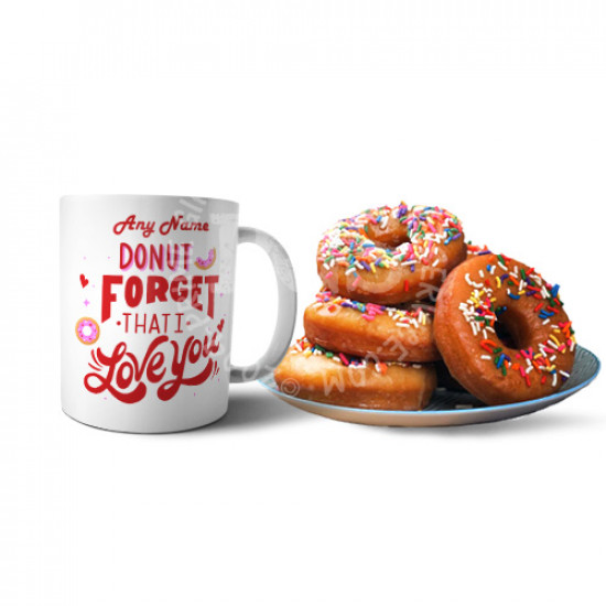 Donut and Mug Love Combo