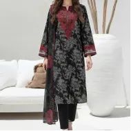 3 Piece Lawn Suit- Embroidered (Unstitched)