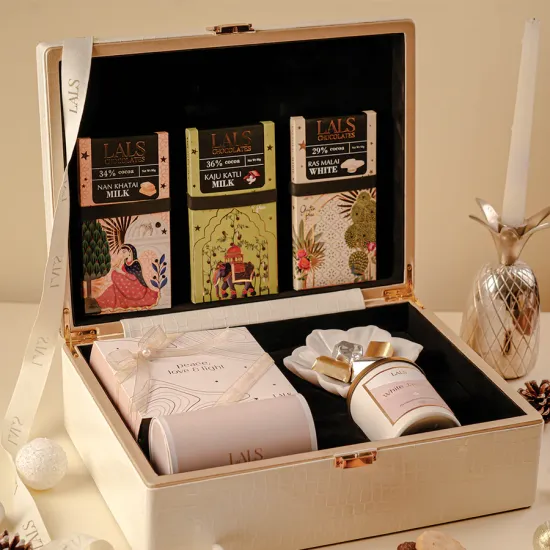 Elegant New Year Trunk Gift Box