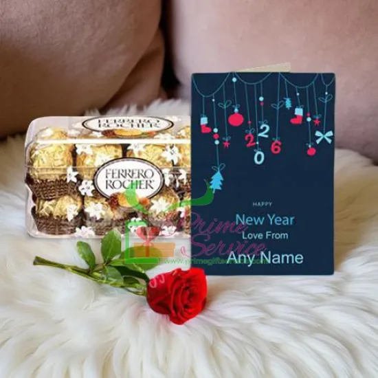Ferrero & Rose New Year Gift