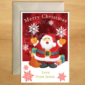 Christmas Santa Card