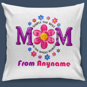 Simply The Best Mom Cushion Simply The Best Mom Cushion