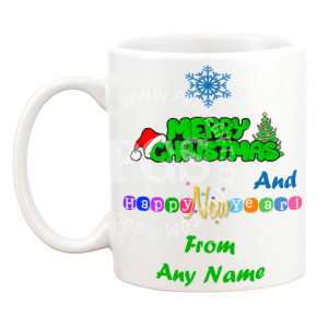 Merry Christmas and Happy New Year Mug