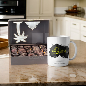 1Kg Ajwa Dates with Ramadan Mug 1Kg Ajwa Dates with Ramadan Mug