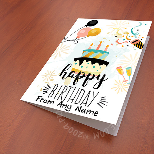 Customized Birthday Card Gift Pakistan